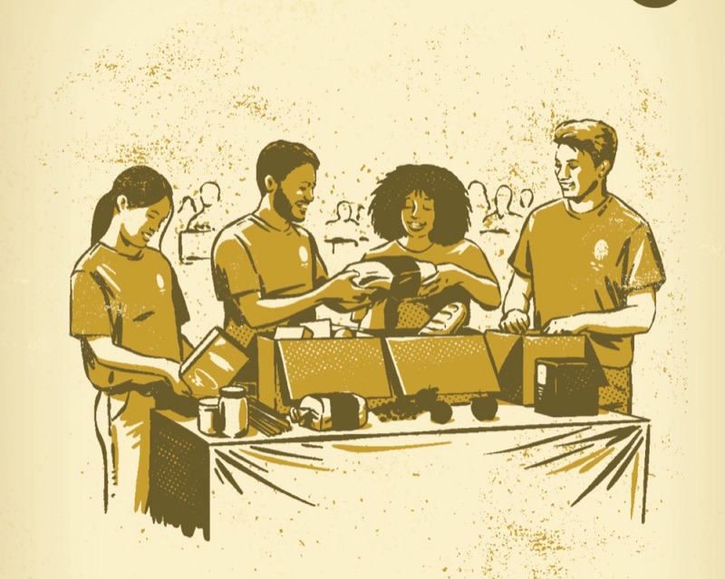 Illustration for Serve Together
