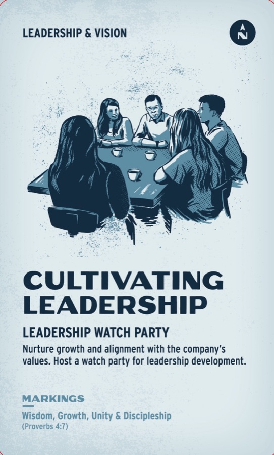 Printed front of Cultivating Leadership
